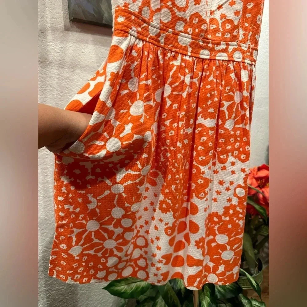 Trina Turk Lenia Print Fit & Flare Dress size 0